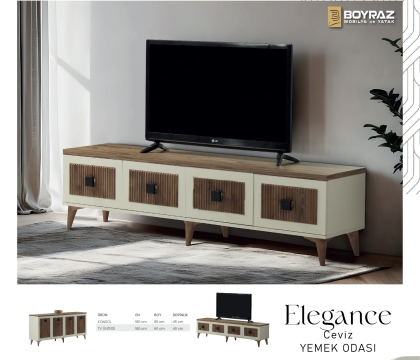 ELEGANCE  CEVİZ YEMEK  ODASI