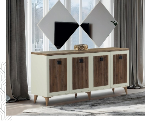 ELEGANCE  CEVİZ YEMEK  ODASI